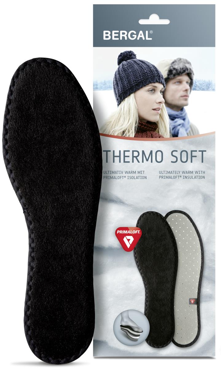 Bergal Thermo Soft Wintersohle, Schuh Einlage mit Funktionsfaser PrimaLoft® Bergal Thermo Soft Wintersohle, Schuh Einlage mit Funktionsfaser PrimaLoft®