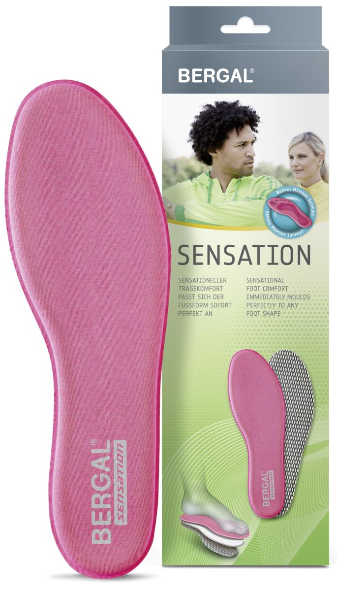 2 Paar Einlegesohle Schuheinlage Sensation Pink Memory Effekt Damengrößen 2 Paar Einlegesohle Schuheinlage Sensation Pink Memory Effekt Damengrößen