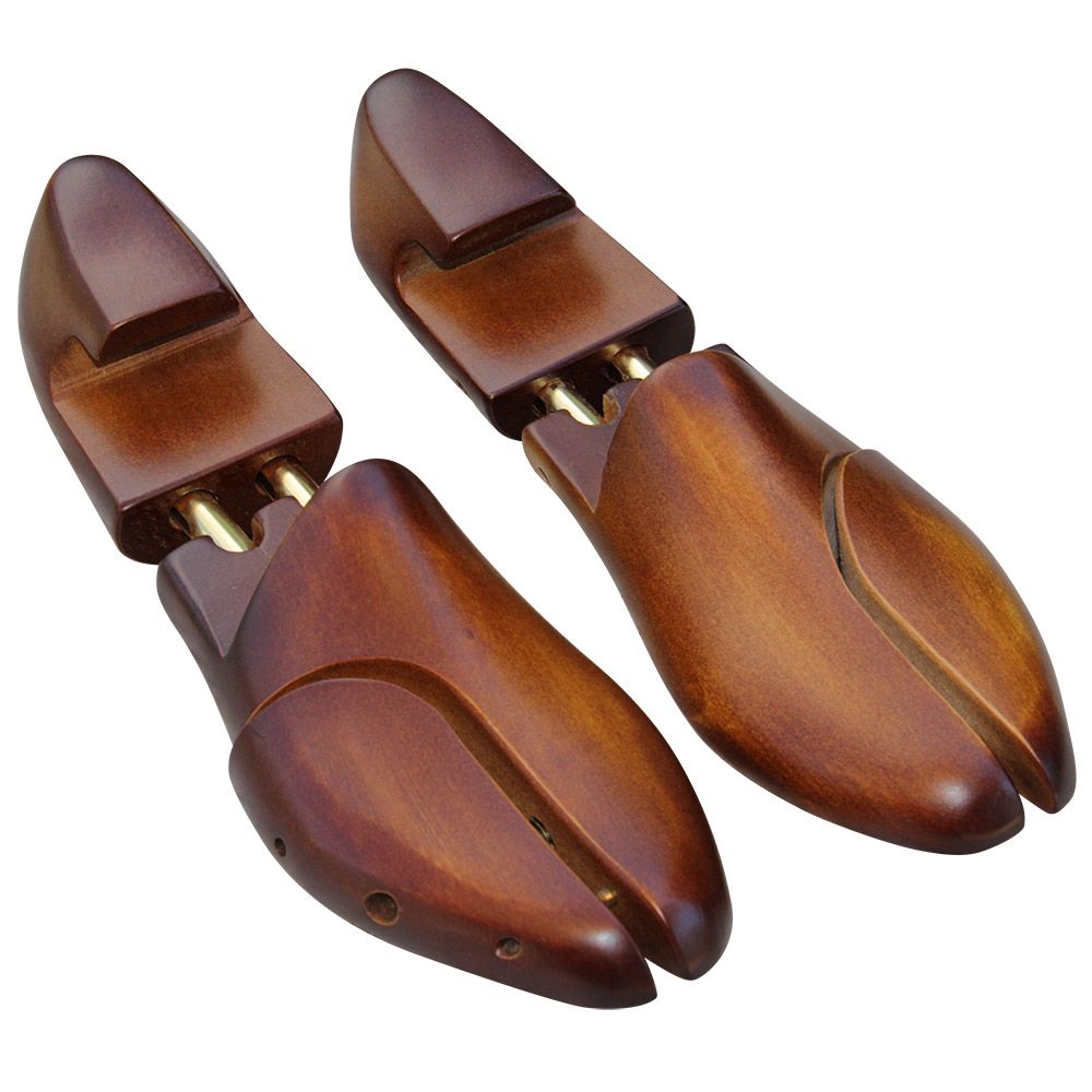 1 Paar Holz Schuhspanner Schuhleisten mit Fersenteil, B-Ware funktionsfähig 1 Paar Holz Schuhspanner Schuhleisten mit Fersenteil, B-Ware funktionsfähig