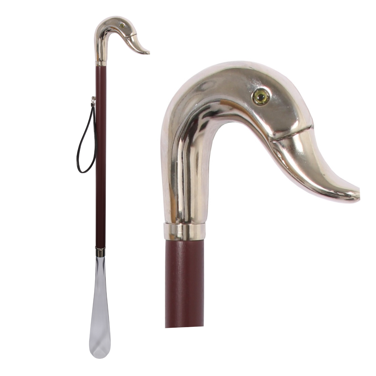 Design Schuhanzieher Motiv Entenkopf - Schuhlöffel - Anziehhilfe Design Schuhanzieher Motiv Entenkopf - Schuhlöffel - Anziehhilfe