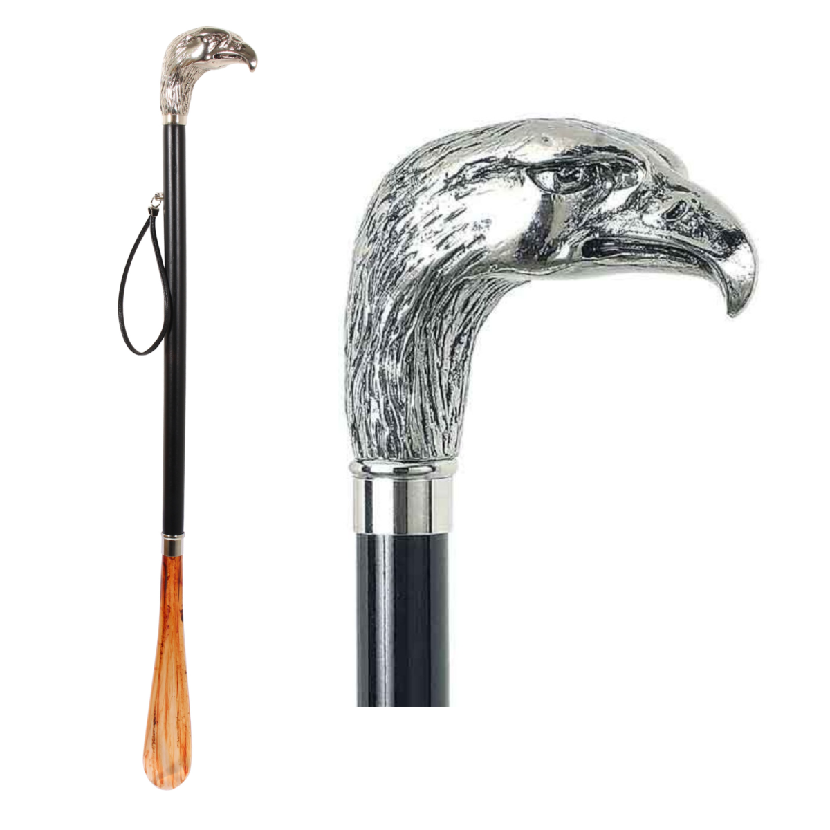 Design Schuhanzieher Motiv Adler - Schuhlöffel - Anziehhilfe Design Schuhanzieher Motiv Adler - Schuhlöffel - Anziehhilfe
