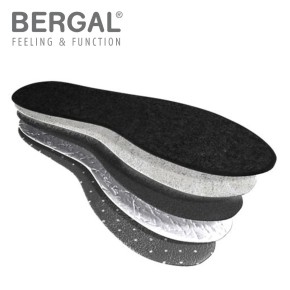 BERGAL Thermo Soft Gr.37, Wintersohle mit High-Tech-Funktionsfaser PrimaLoft®